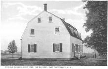 SA0239 - Color postcard shows the old meeting house, built in 1792.